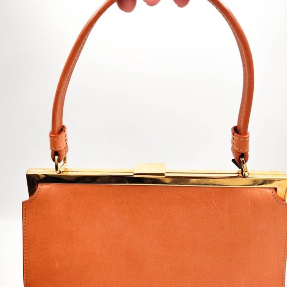 Mansur Gavriel Elegant Bag in Carmelo - Picture 5 of 11